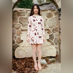 Samantha Pleet passion mini dress in collage print